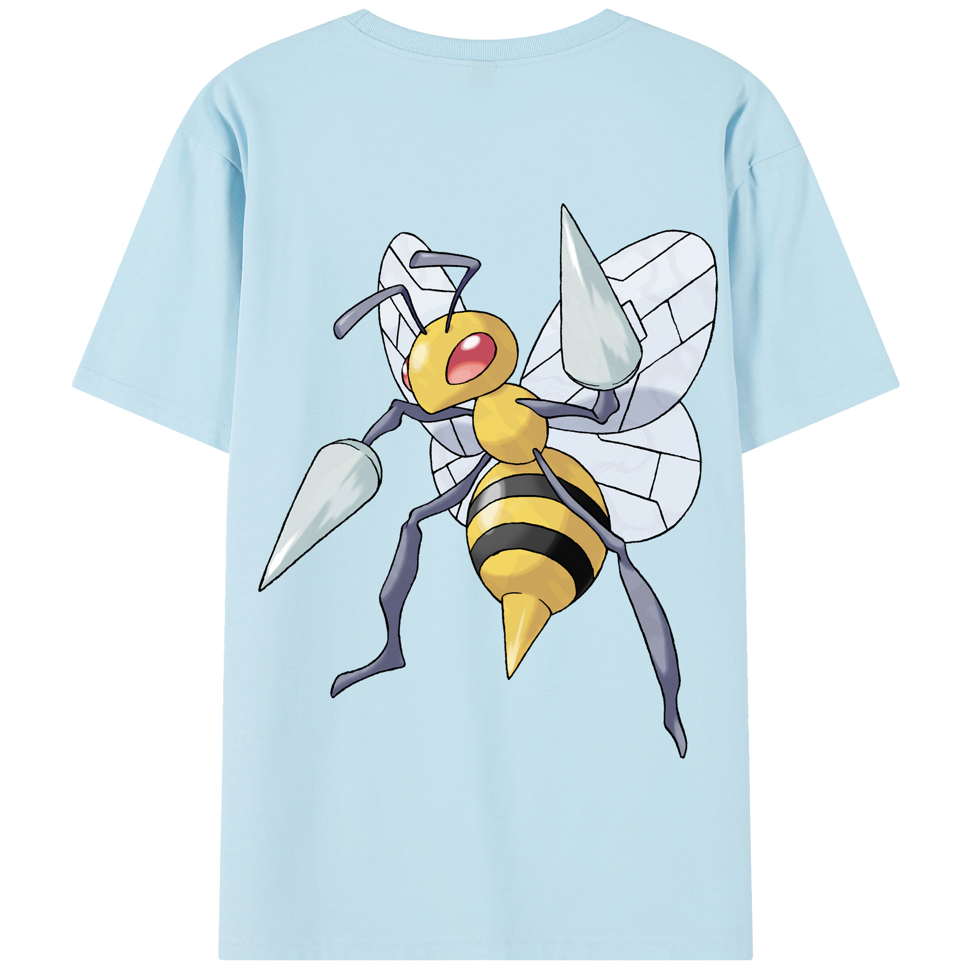（画像用） ポケットモンスター Pokémon 綿100％半袖Tシャツ（背面プリント）